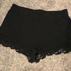 express lace shorts
